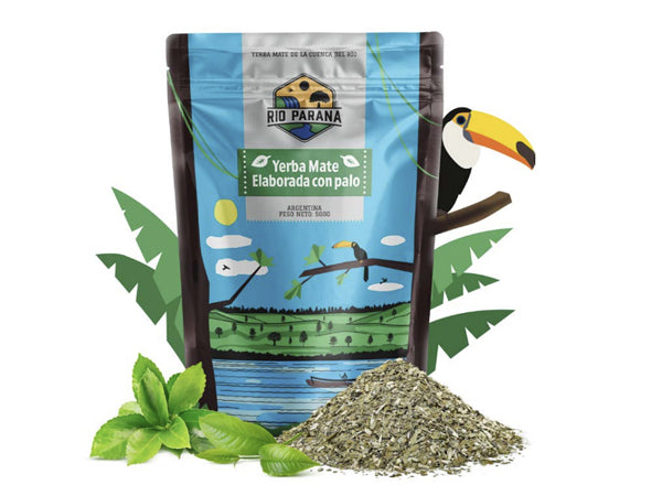 MATE PURO CON PALO 500GR - RIO PARANA