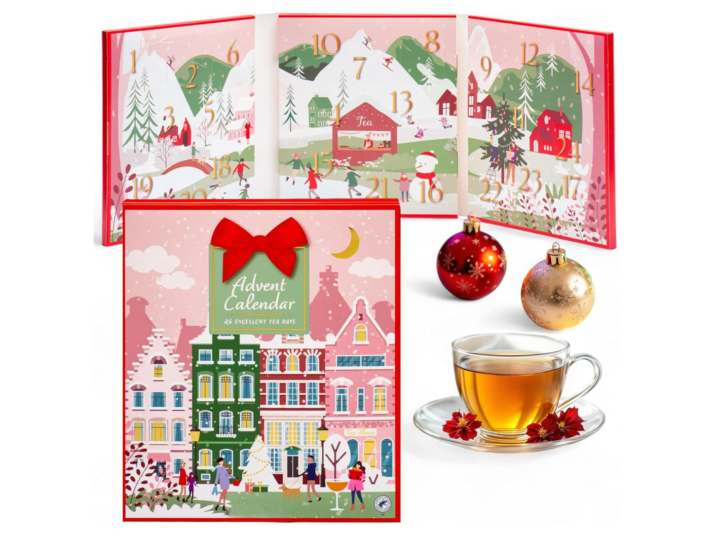 CALENDARIO DELL' AVVENTO - 24 EXCELLENT TEA DAYS - BECKY'S FROM HOLLAND