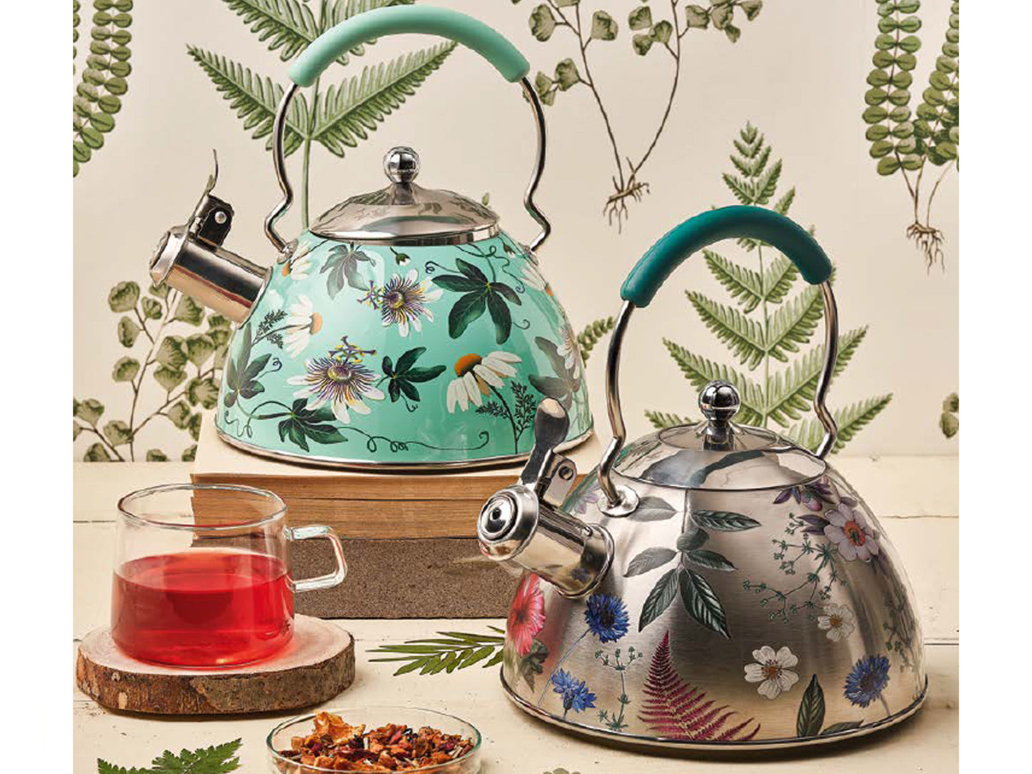 BOLLITORE A FISCHIO - ACCIAIO - HERBARIUM - NEAVITA