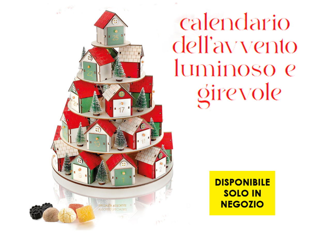 CALENDARIO DELL' AVVENTO LUMINOSO E GIREVOLE - VIRGINIA