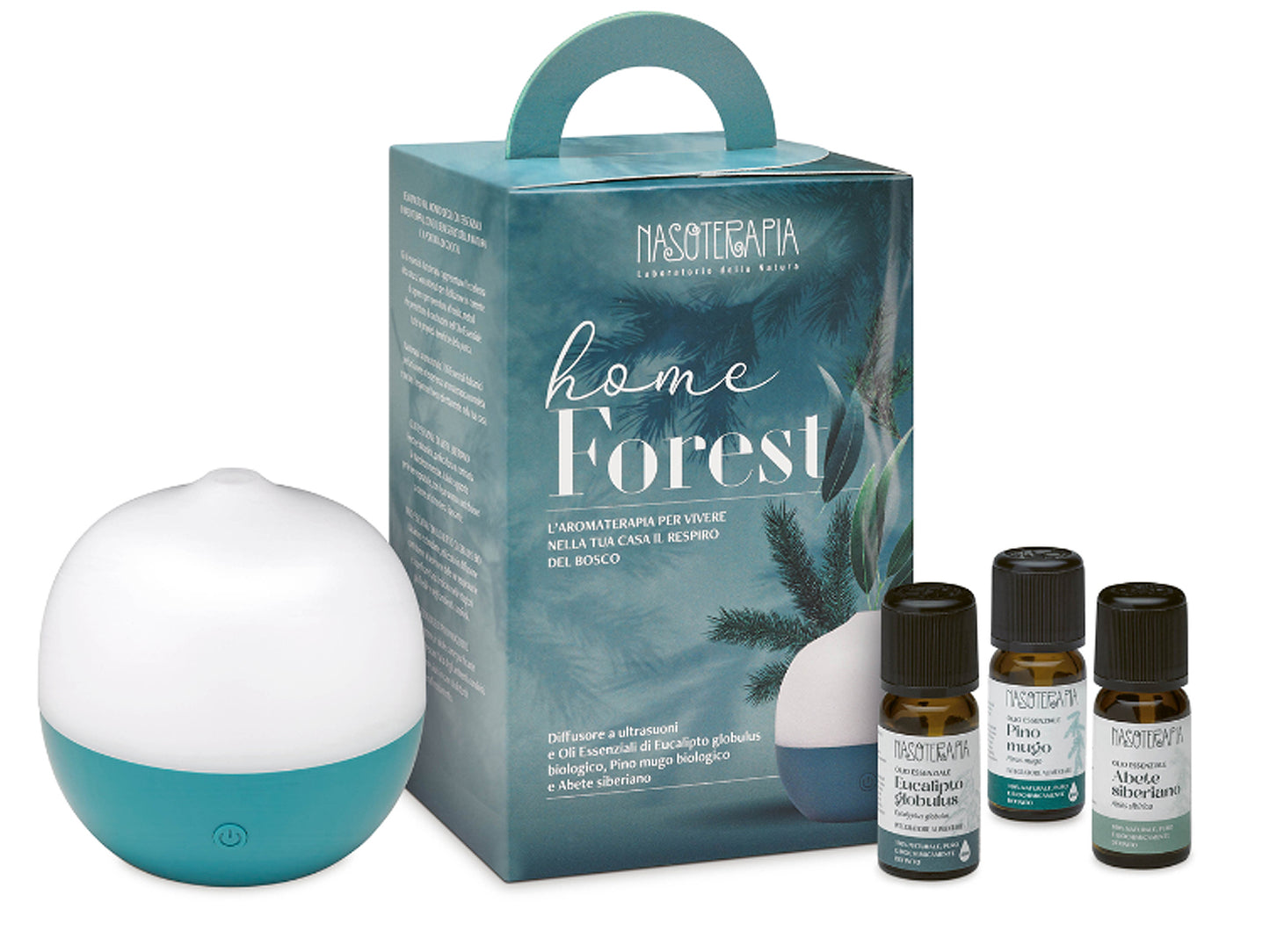 KIT - HOME FOREST - DIFFUSORE PIÙ OLI ESSENZIALI