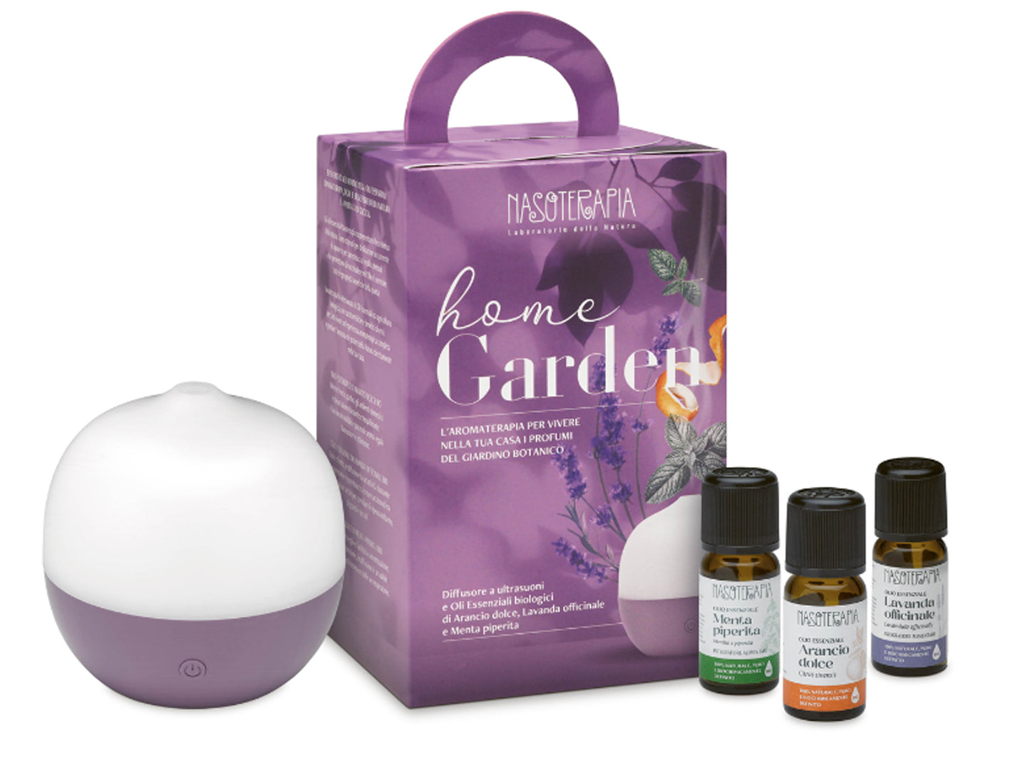 KIT - HOME GARDEN - DIFFUSORE PIÙ OLI ESSENZIALI