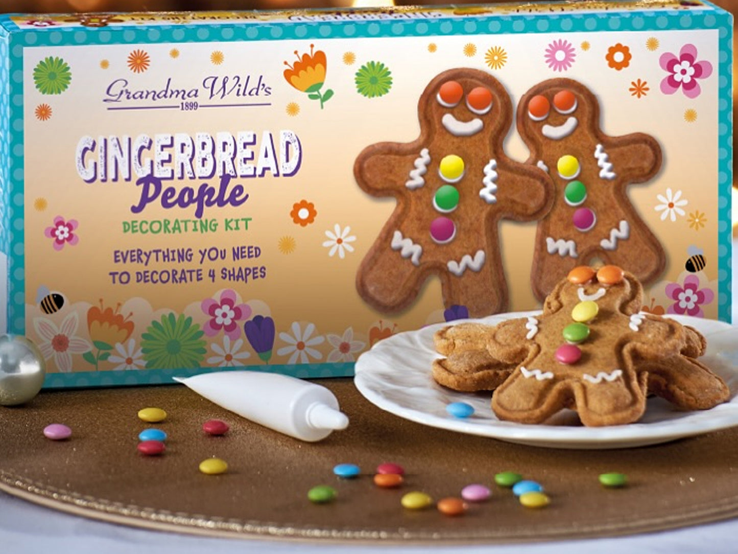KIT OMINO DECORA BISCOTTI - BISCOTTI + DECORAZIONI - GRANDMA WILD'S
