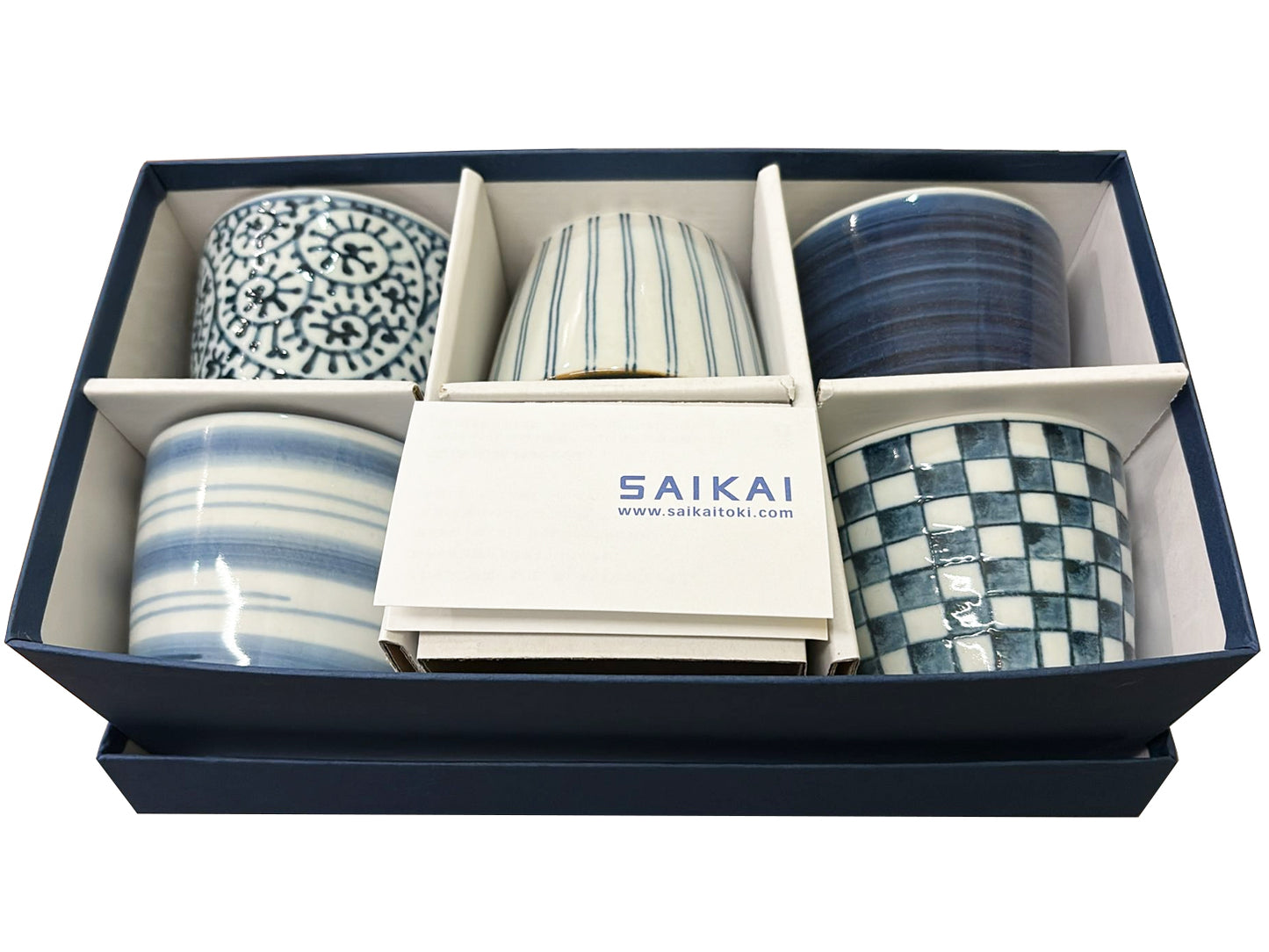 SET 5 TAZZE GIAPPONESI - AIYA - SAIKAI