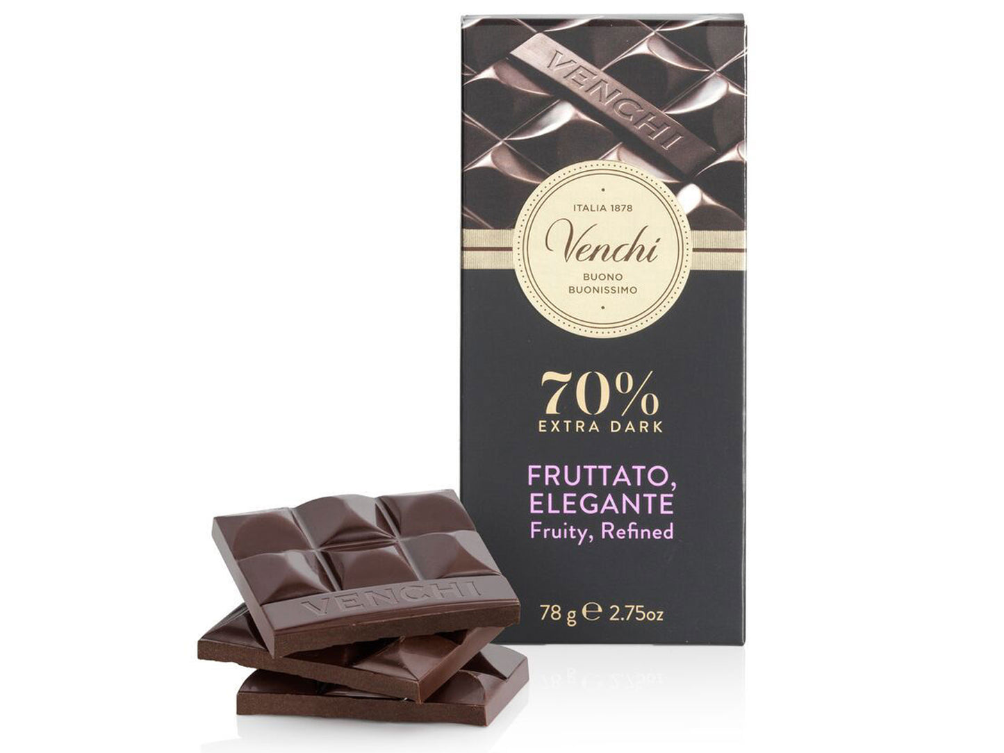 TAVOLETTA EXTRA FONDENTE 70% - VENCHI