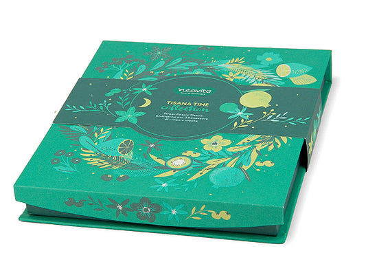 COFANETTO VERDE " TISANA COLLECTION " 27 FILTRI BIO - NEAVITA