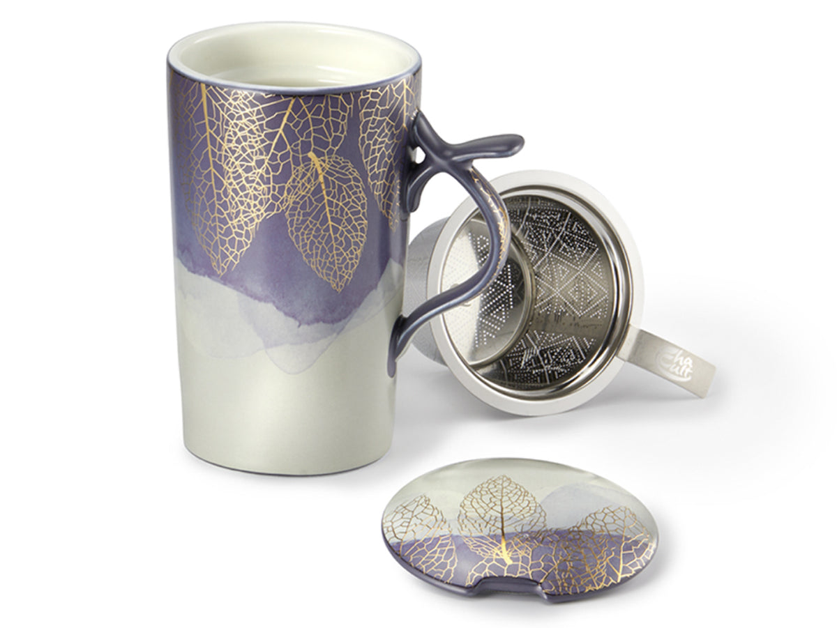 TISANIERA TEAMUG diversi colori - GOLDEN LEAF - CHA CULT