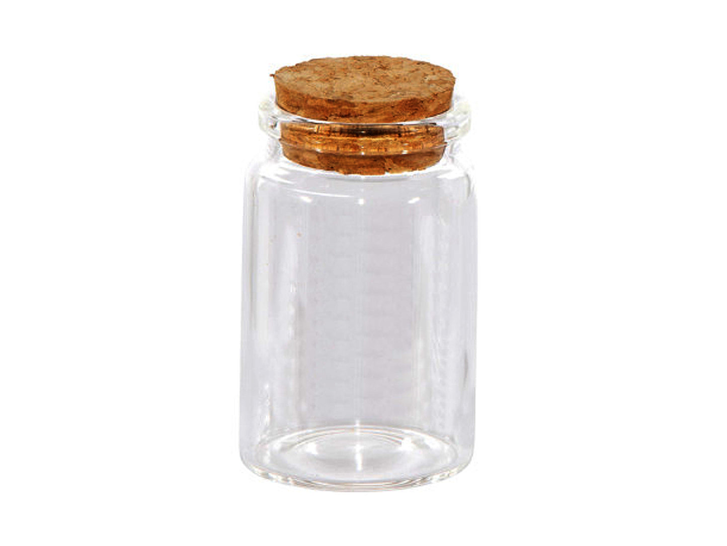 VASETTO IN VETRO CON TAPPO DI SUGHERO - PORTA SPEZIE