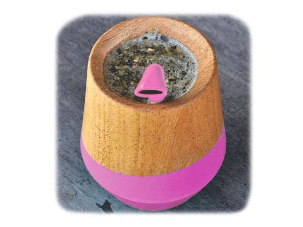 CALABAZA + BOMBILLA - LEGNO FUCSIA