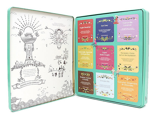 COFANETTO BIO "GREEN ULTIMATE TEA COLLECTION" BIG - ENGLISH TEA SHOP