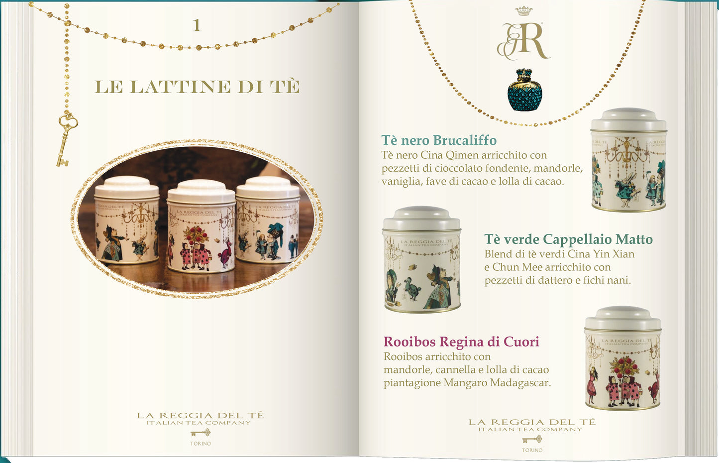 REGINA DI CUORI ROOIBOS - LATTINA - ALICE NEL PAESE DELLE MERAVIGLIE