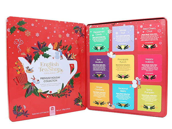 COFANETTO BIO "RED PREMIUM HOLIDAY COLLECTION" BIG - ENGLISH TEA SHOP
