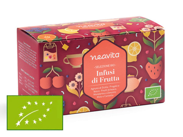 SELEZIONE 5 INFUSI DI FRUTTA BIO