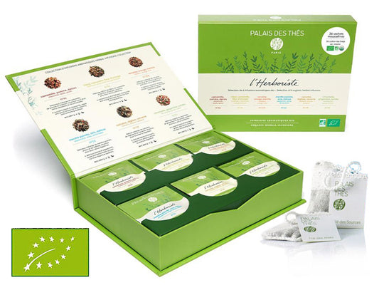 COFANETTO DI TISANE BIO "L' HERBORISTE" - PALAIS DES THÉS