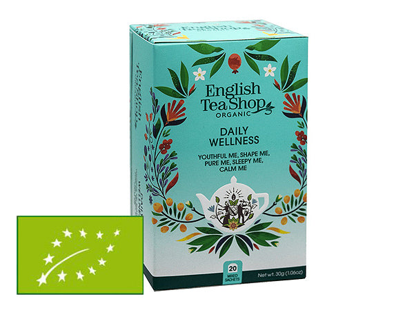 DAILY WELLNESS BIO - SELEZIONE DI 5 DIVERSE TISANE
