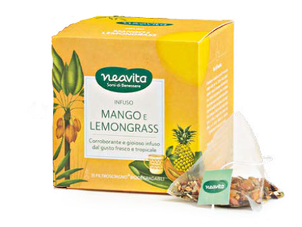 MANGO E LEMONGRASS - FILTRI PIRAMIDALI