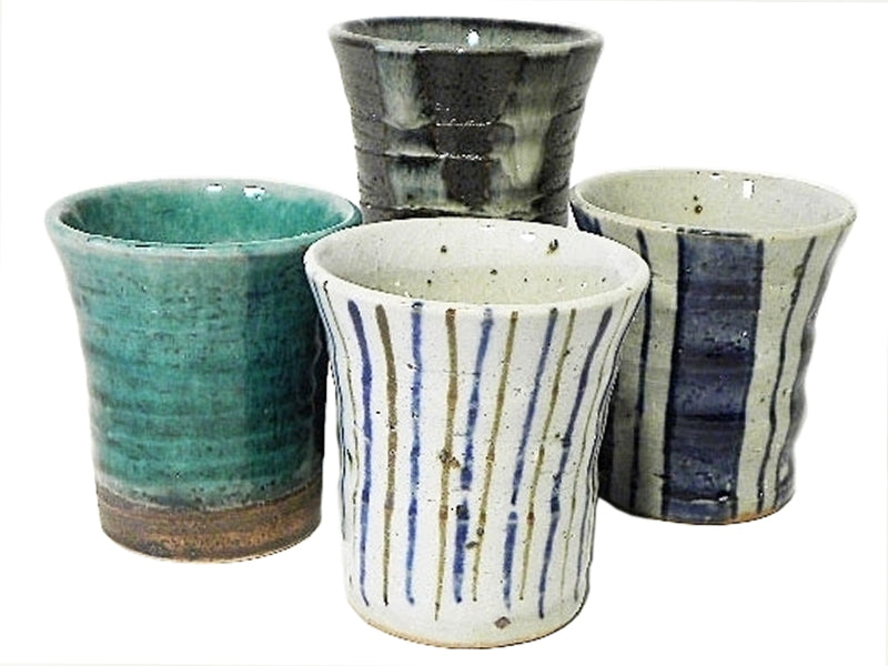 SET 4 BICCHIERI GIAPPONESI "TOGUSA"