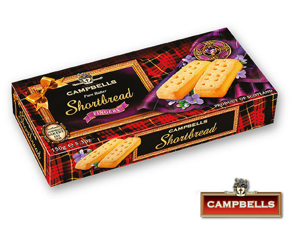 SHORTBREAD SCOZZESI CLASSICI - FINGER - CAMPBELL'S
