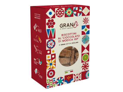 BISCOTTINI AL CIOCCOLATO DI MODICA - GRANISI - TUMMINELLO