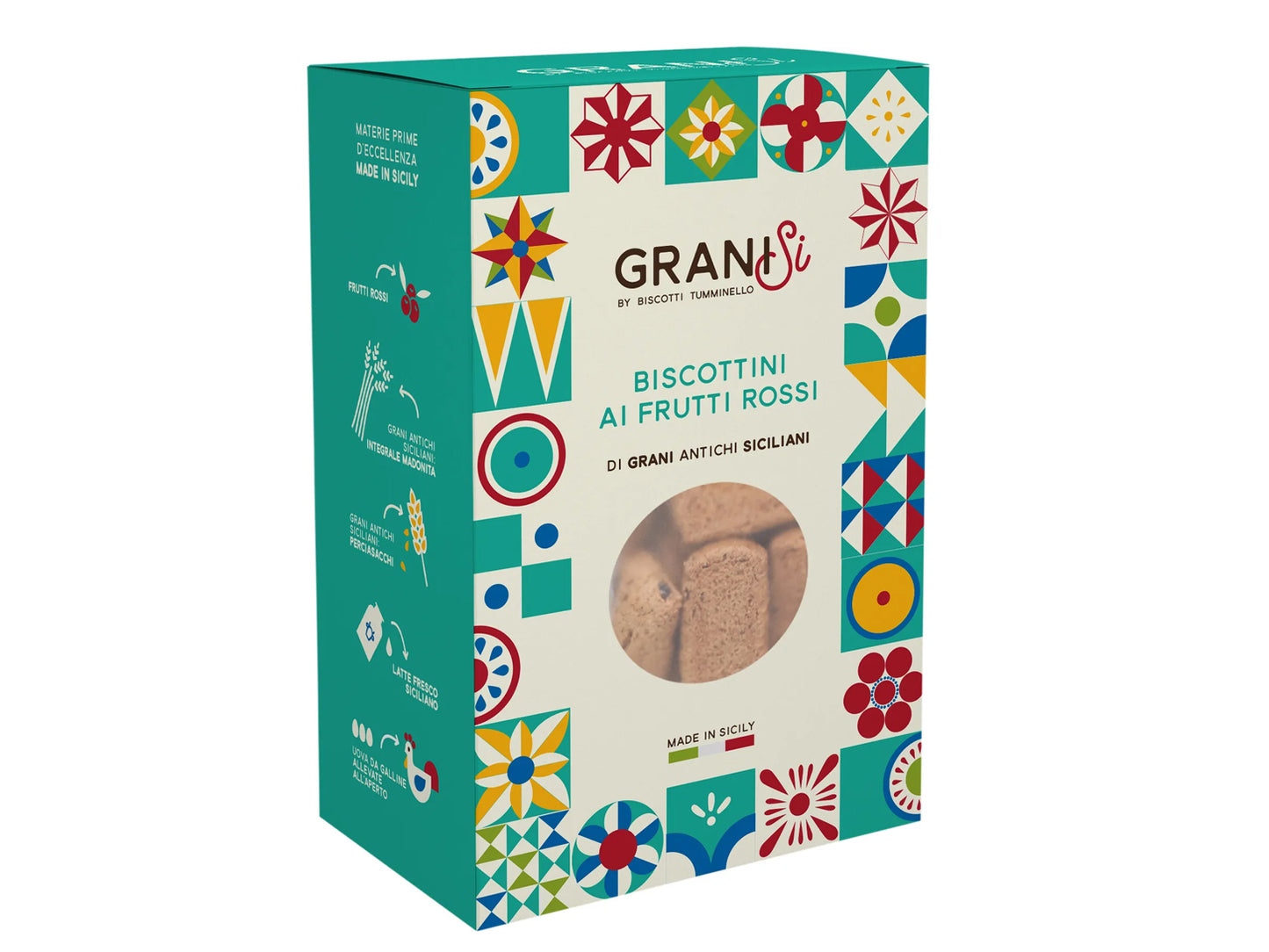 BISCOTTINI AI FRUTTI ROSSI - GRANISI - TUMMINELLO