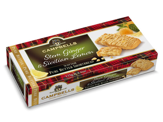 SHORTBREAD SCOZZESI GINGER LEMON - CAMPBELLS