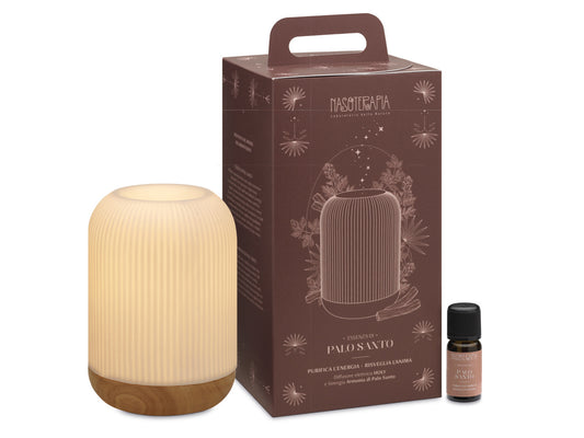 KIT - ESSENZA DI PALO SANTO - DIFFUSORE "HOLY" PIÙ SINERGIA