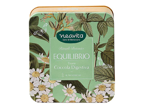 COFANETTO EQUILIBRIO - COCCOLA DIGESTIVA - LATTINA CON FILTRI PIRAMIDALI