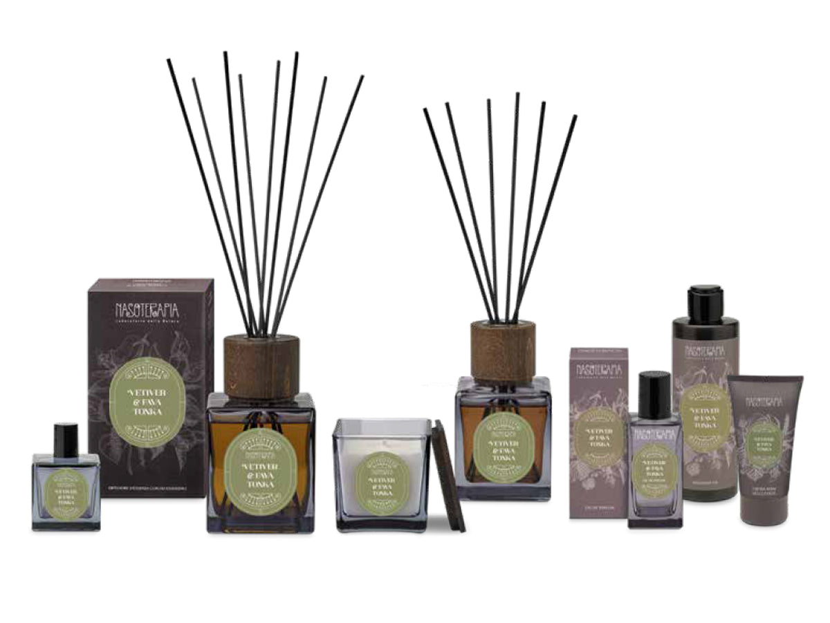 VETIVER E FAVA TONKA - SPRAY AMBIENTE - NASOTERAPIA
