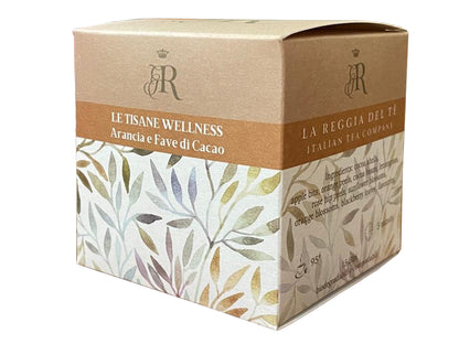 ARANCIA E FAVE DI CACAO - FILTRI PIRAMIDALI - LA REGGIA DEL TÈ