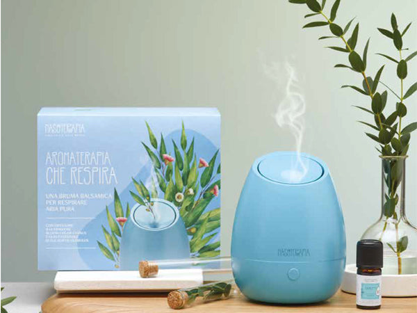 KIT - AROMATERAPIA A LAVORO - DIFFUSORE PIÙ OLI ESSENZIALI