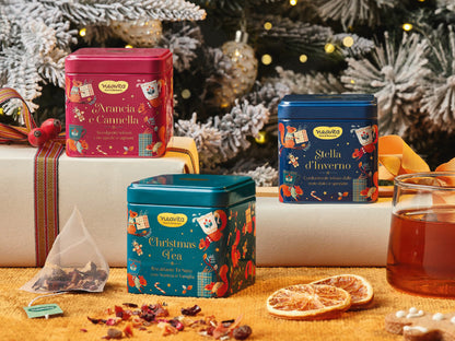 BARATTOLINO BLU DI NATALE - 5 PIRAMIDI - NEAVITA