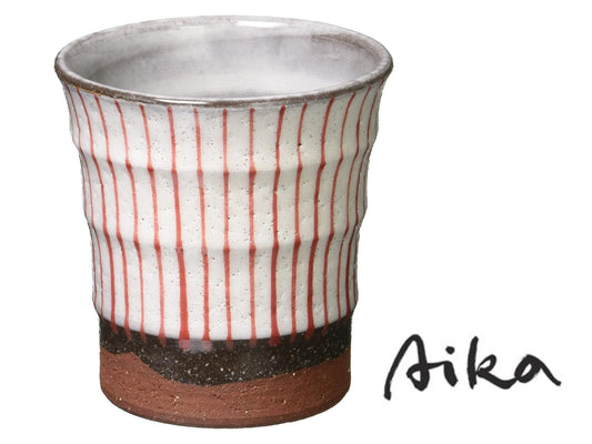 TAZZA GIAPPONESE RED STRIPES - AIKA