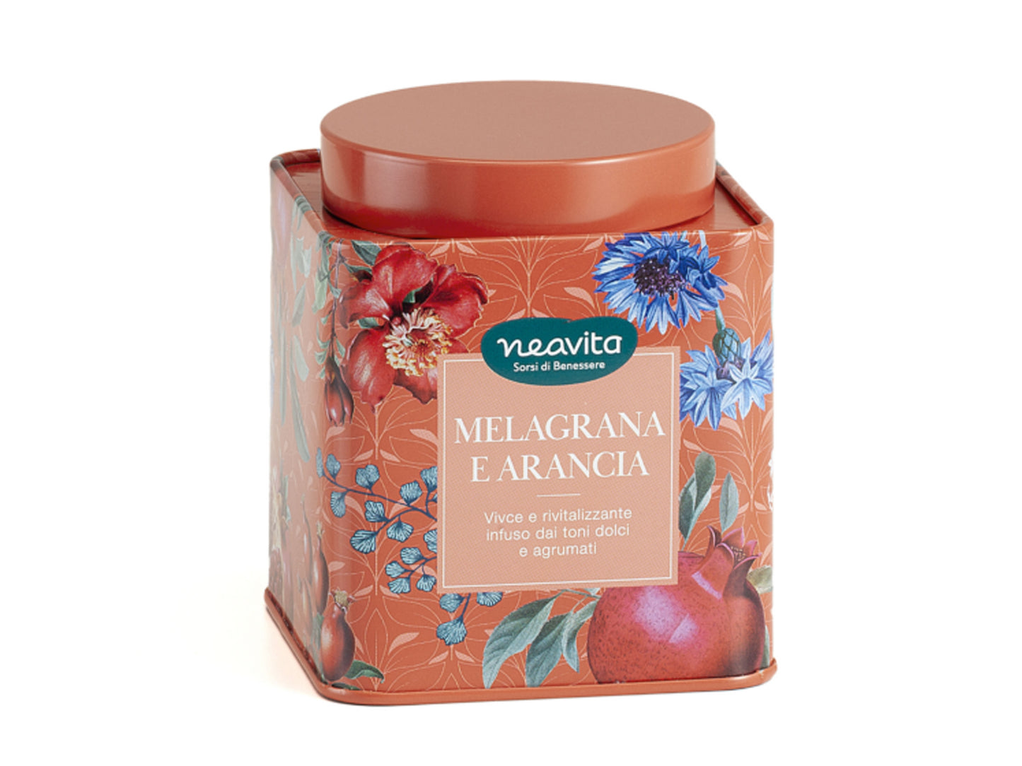 CADDY ROSSA HERBARIUM - MELAGRANA E ARANCIA - NEAVITA