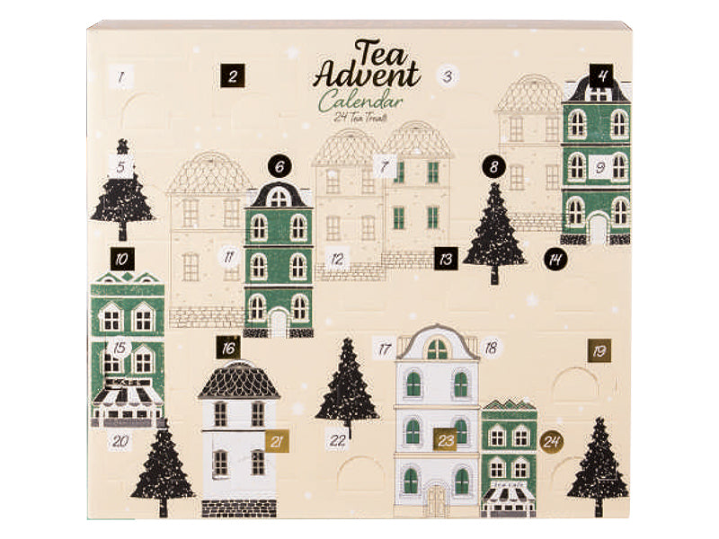 CALENDARIO DELL' AVVENTO " TEA ADVENT " WHITE 2023 - BECKY'S FROM HOLLAND