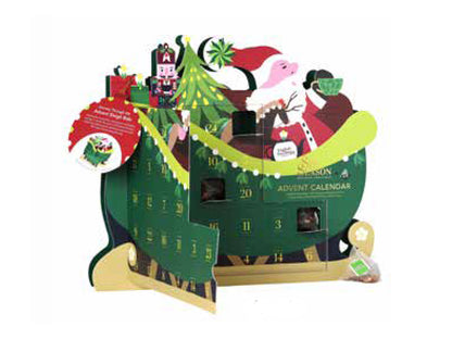 CALENDARIO DELL' AVVENTO - SLITTA - ENGLISH TEA SHOP