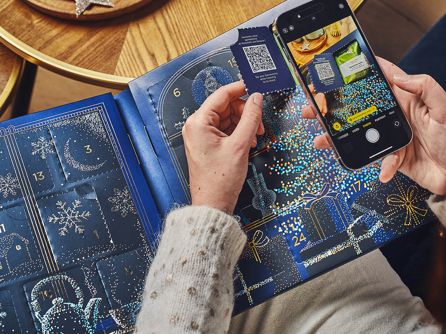 CALENDARIO DELL' AVVENTO - FIOCCO DI NEVE - PALAIS DES THÉS