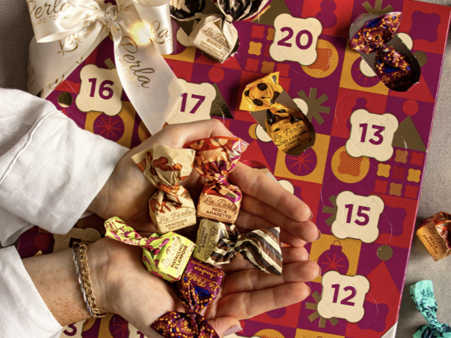 CALENDARIO DELL' AVVENTO CON TARTUFI - LA PERLA