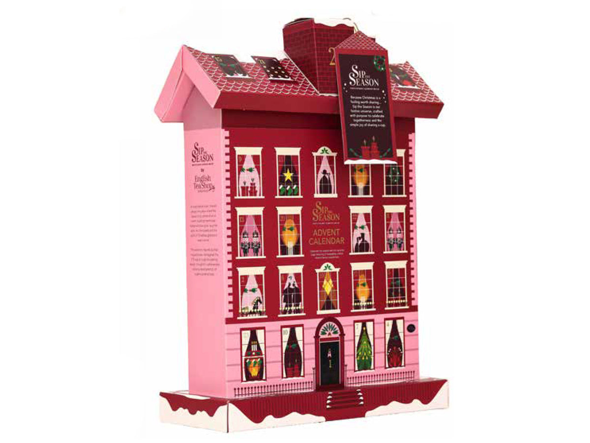 CALENDARIO DELL' AVVENTO - TOWNHOUSE - ENGLISH TEA SHOP