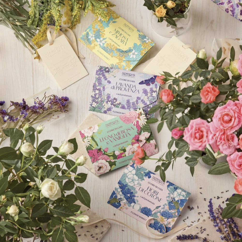 FIORI DI COTONE - CARD PROFUMATA