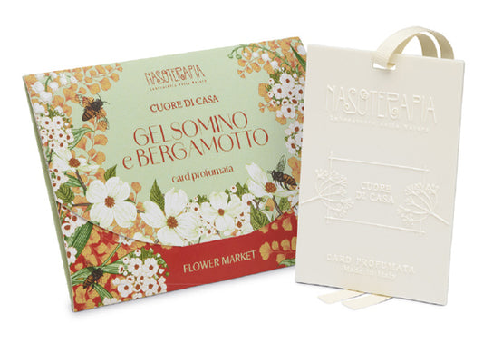 GELSOMINO E BERGAMOTTO - CARD PROFUMATA