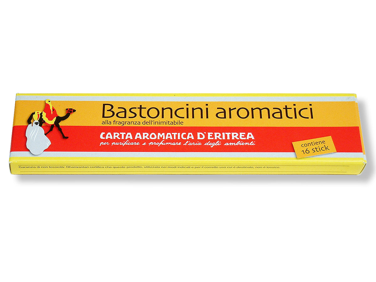 CARTA AROMATICA D'ERITREA ®  - BASTONCINI PROFUMATI