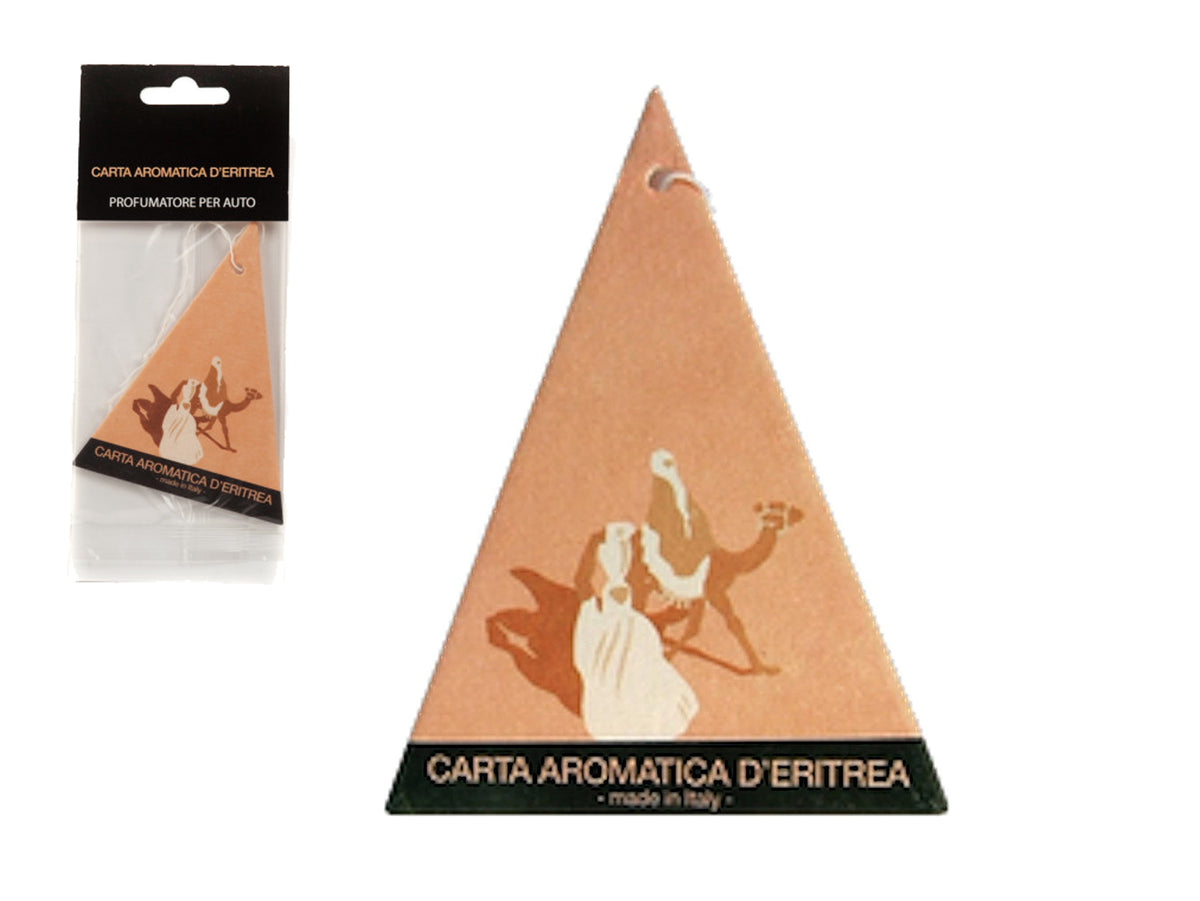 CARTA AROMATICA D'ERITREA ®  - PROFUMATORE AUTO