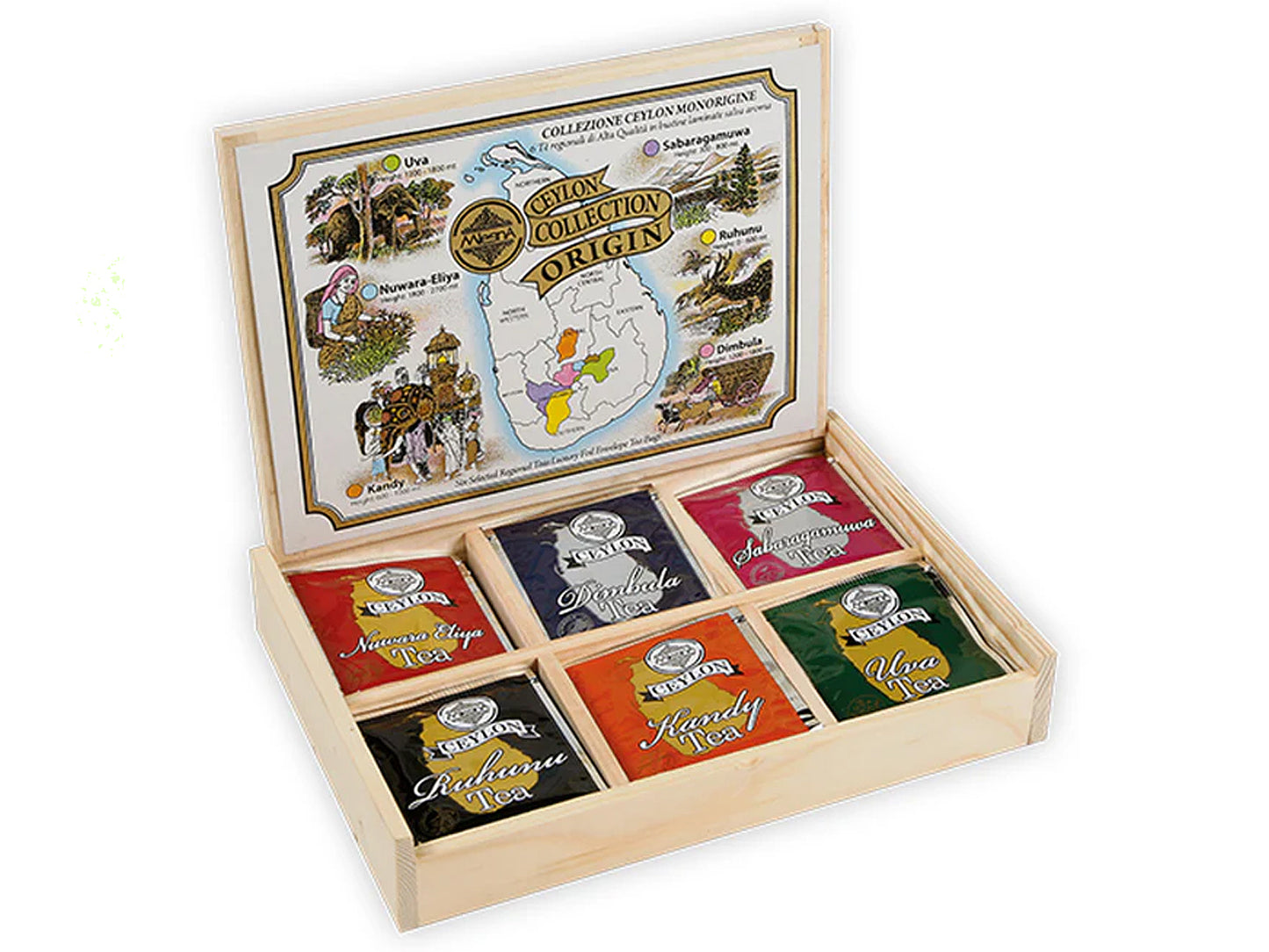 COFANETTO IN LEGNO - PURE CEYLON COLLECTION ORIGIN - MLESNA