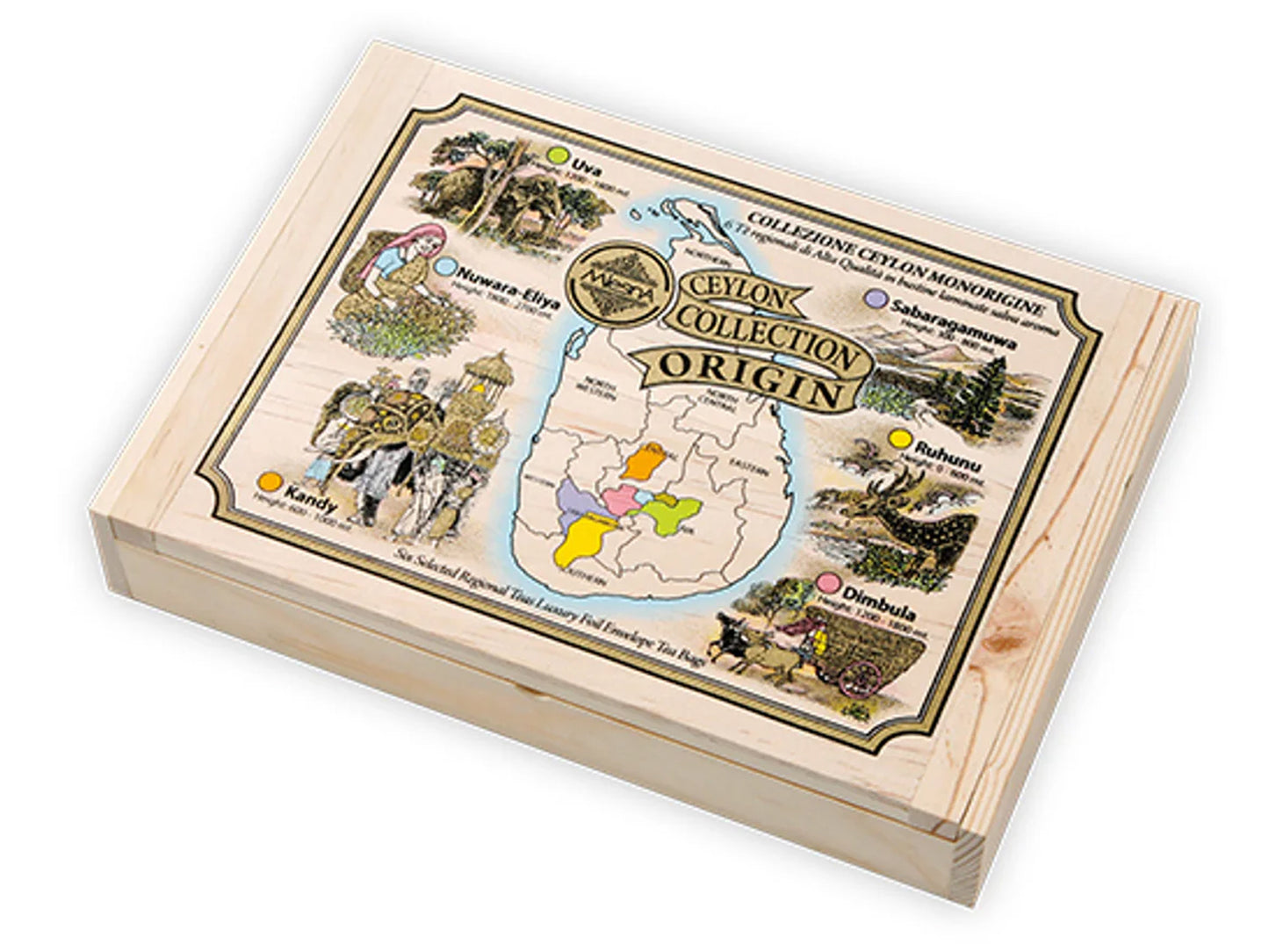 COFANETTO IN LEGNO - PURE CEYLON COLLECTION ORIGIN - MLESNA