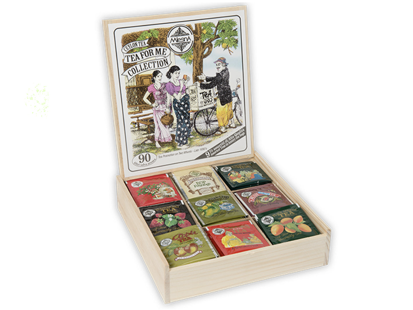 COFANETTO IN LEGNO - CEYLON TEA FOR ME COLLECTION - MLESNA