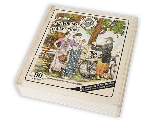 COFANETTO IN LEGNO - CEYLON TEA FOR ME COLLECTION - MLESNA
