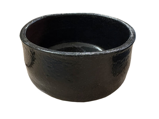 CHAWAN (Matcha Bowl) BOL BLACK - MINO YAKI