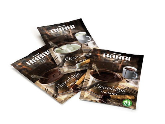 CIOCCOLATA IN TAZZA MONODOSE (3 BUSTE) - CLASSICA - BABBI