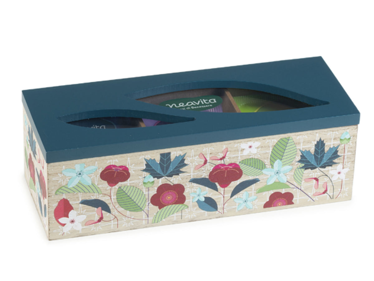 COFANETTO IN LEGNO AZZURRO 15 FILTRI BIO - NEAVITA