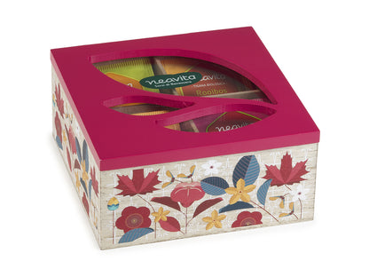 COFANETTO IN LEGNO ROSA 20 FILTRI BIO  - NEAVITA